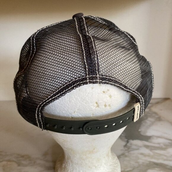 Billabong California Love Hat Navy Blue Snap Back Mesh Back Foam Trucker Hat - Picture 3 of 7